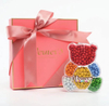 Ecobox FZ-70 Food Grade Mini Clear Sugar Cube Wholesale Clear Candy Bins Plastic Wedding Favor Gift Box Acrylic Candy Box with Lid