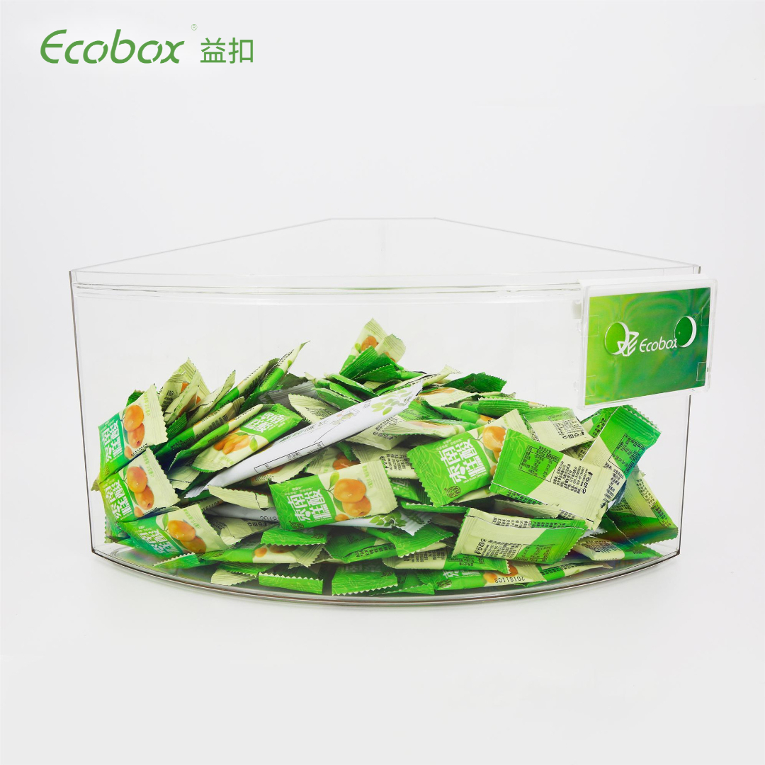Ecobox SPH-019 supermarket bulk bin for round island shelf 