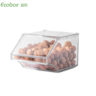Ecobox SS-02 Supermarket stackable Bulk bin for bulk food and candy