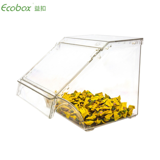 Ecobox SS-01 Supermarket stackable Bulk bin for bulk food and candy