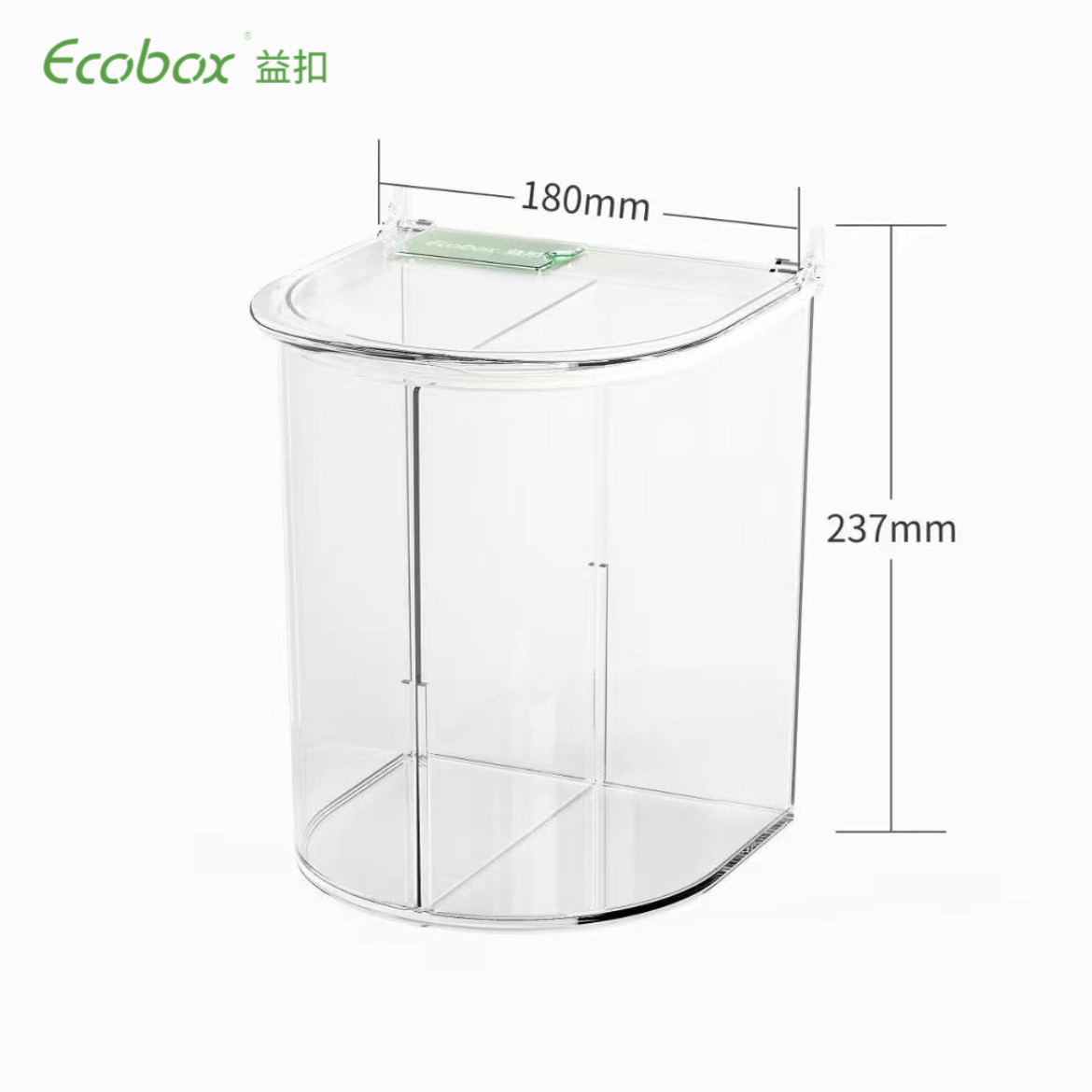 Ecobox MY-0101C Supermarket stackable Bulk bin for bulk food and candy