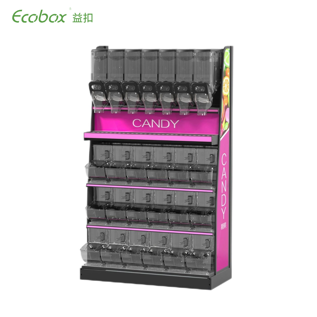 Ecobox EK-026-06 1.2M Width grain candy nuts foodstuff displays shelf
