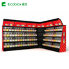 Ecobox TG-06101A metal candy stand display shelf rack with scoop bins 