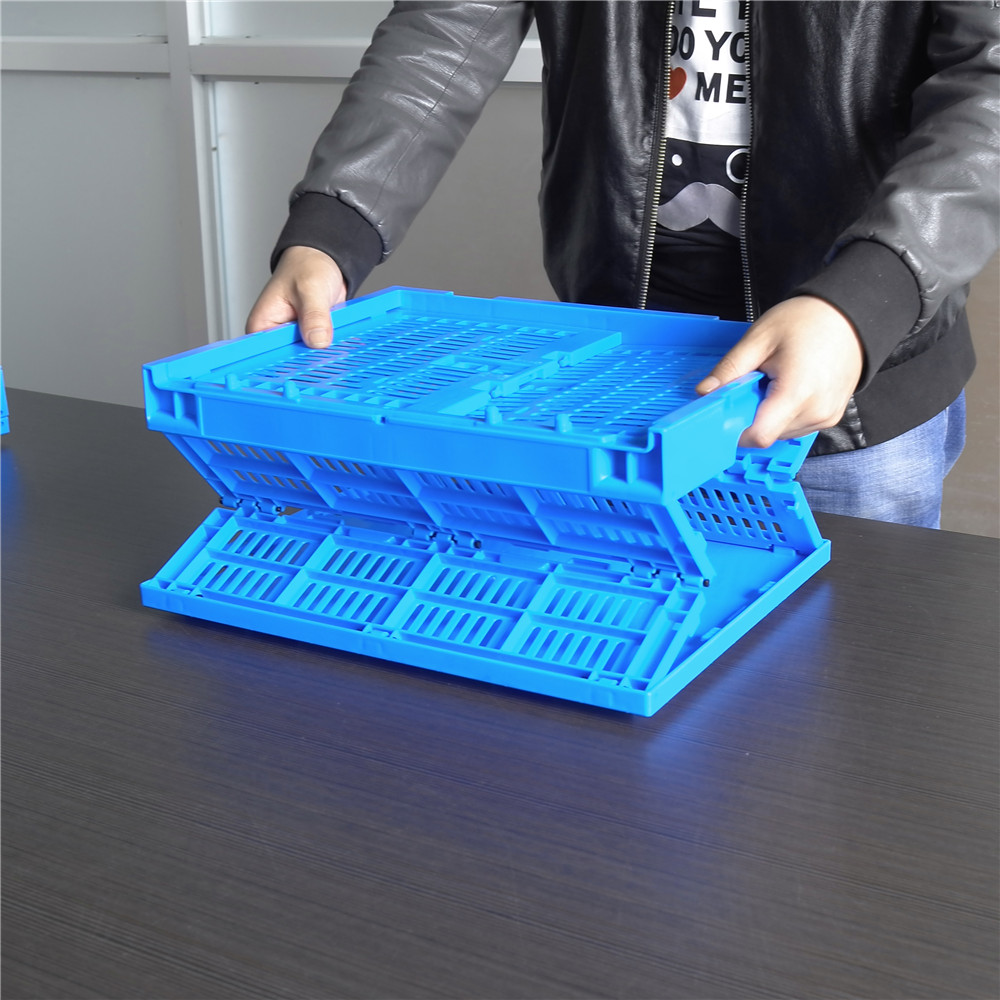 Ecobox reusable plastic folding moving box for transportation