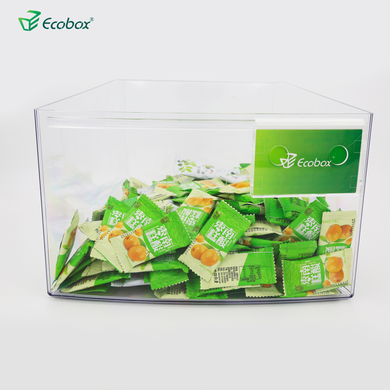 Ecobox SPH-017 supermarket bulk bin for round island shelf 