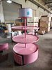Ecobox TG-25 Retail Display Cabinet Round Display