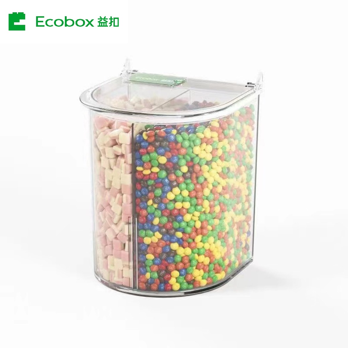Ecobox MY-0101C Supermarket stackable Bulk bin for bulk food and candy