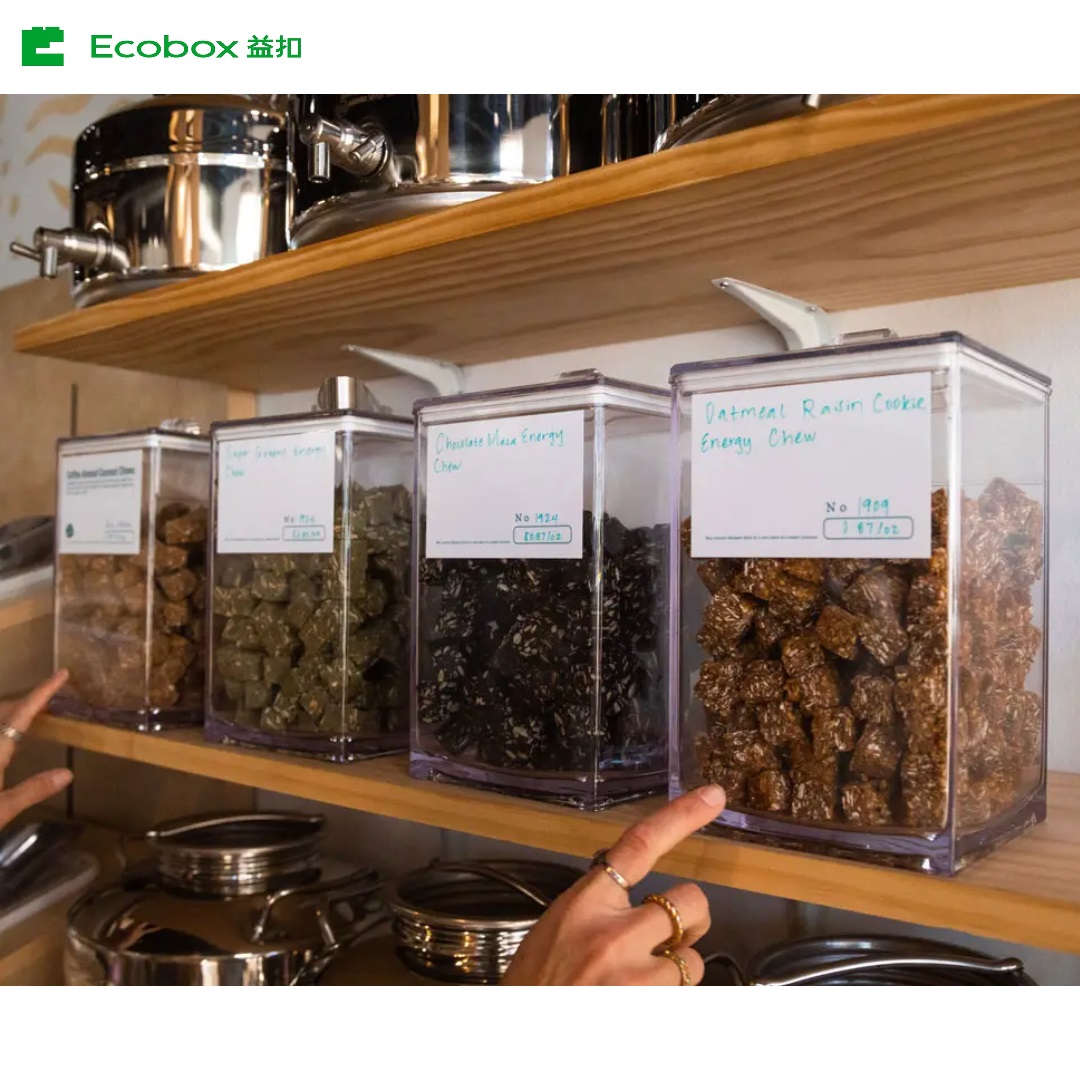 Ecobox MF-04 airtight candy bin jar