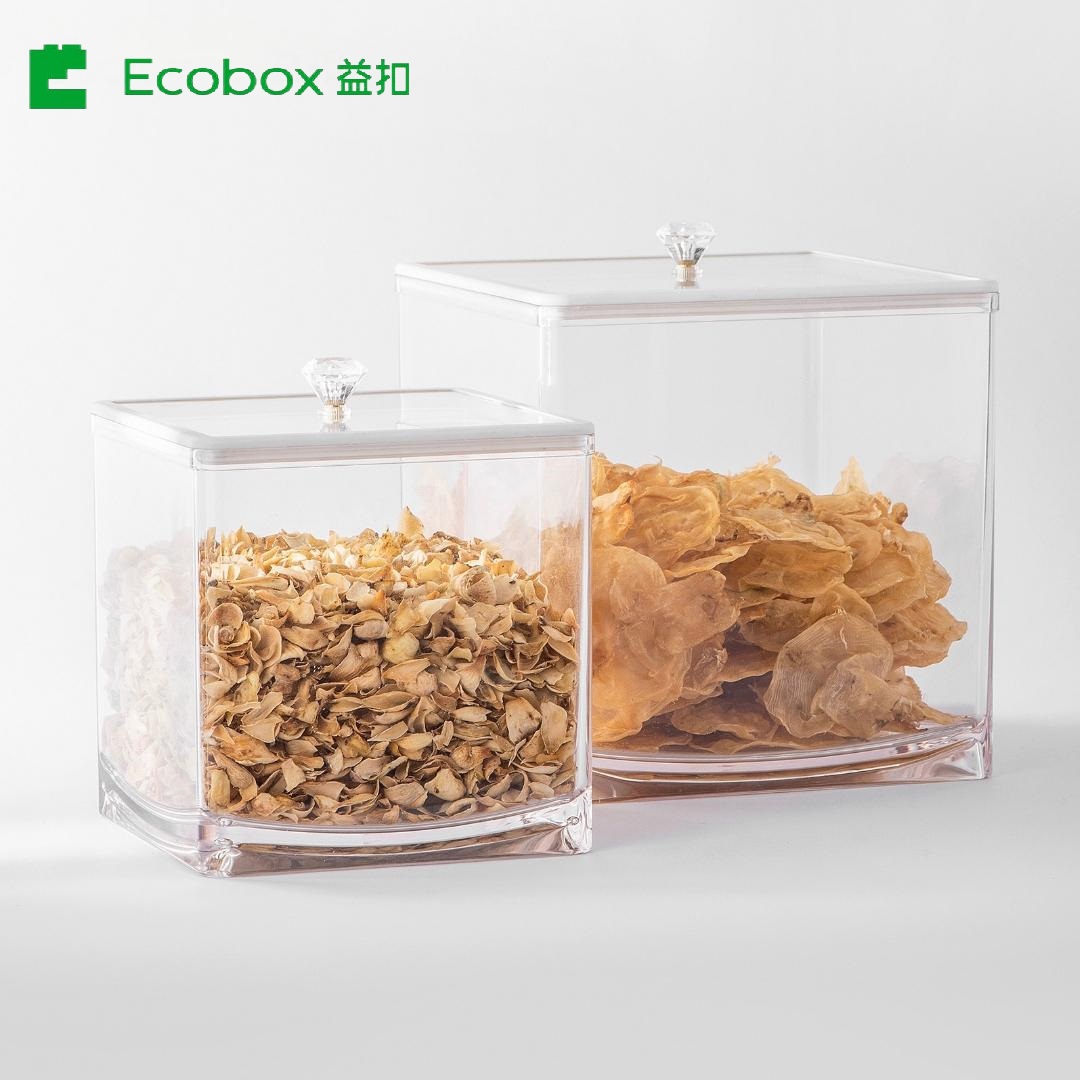 Ecobox MF-05/06/07/08 Airtight Bulk Nuts Bin Jar