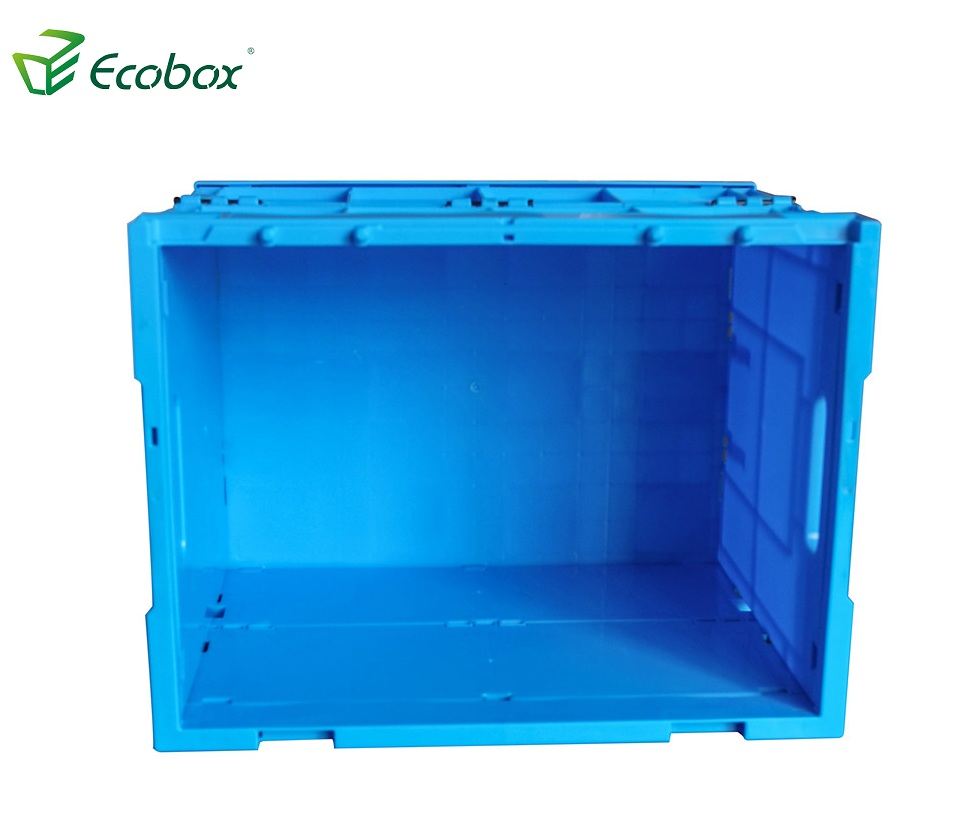 Ecobox 40x30x31cm PP material collapsible folding plastic bin storage container box